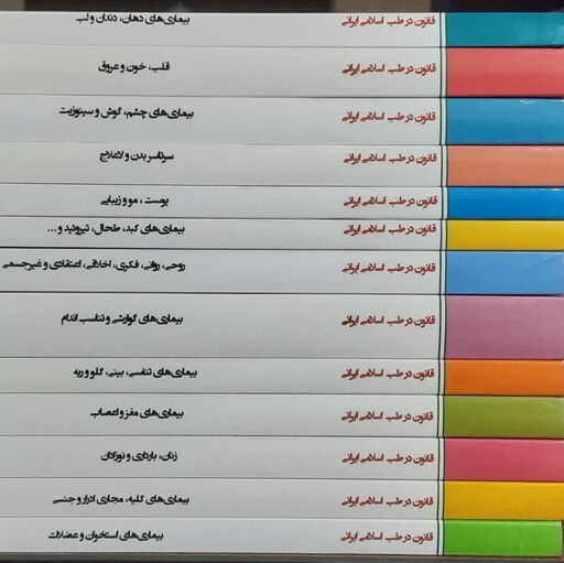 کتاب قانون در طب اسلامی ایرانی (استخوان و عضلات از  مجموعه 13 جلدی)