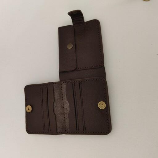 کیف جیبی مردانه چرم طبیعی دست دوز