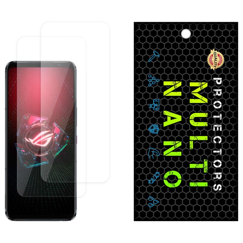 محافظ صفحه نمایش مولتی نانو مدل X-S2N برای موبایل ایسوس ROG Phone 5  پک دو عددی