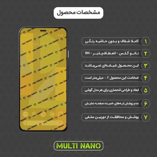 محافظ صفحه نمایش مولتی نانو مدل X-S1N برای گوشی موبایل گوگل Pixel 4 XL