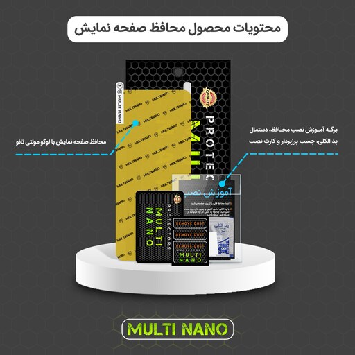 محافظ صفحه نمایش مولتی نانو مدل X-S1N برای موبایل اچ تی سی Desire 626