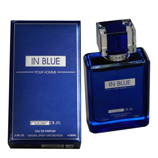 عطر  مردانه رودیر پلاس مدل In Blue حجم 100 میل 