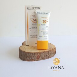 کرم ضد آفتاب و ضدلک بیودرما مدل اسپات- Spf50 لیانا شاپ