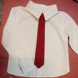 پیراهن آستین بلند پسرانه با کراوات
