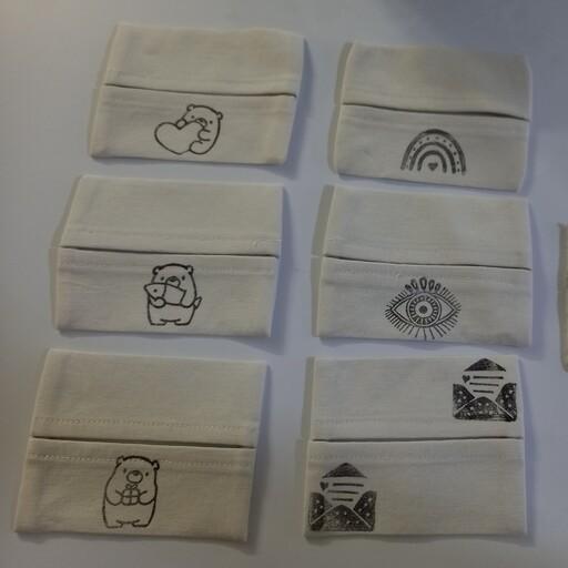 جا دستمال کاغذی جیبی مناسب برای دانش آموزان ،قابل شستشو