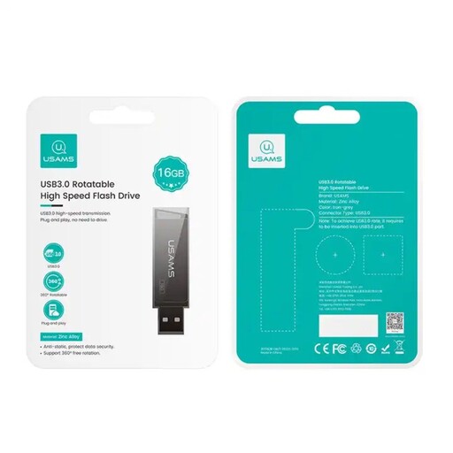 فلش مموری یوسمز مدل zb-196  USB3با ظرفیت  64Gb