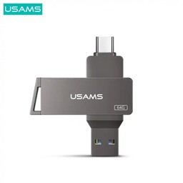 فلش مموری یوسمز مدل ZB-200 USB3 با ظرفیت 64Gb و پورت اتصال تایپ C