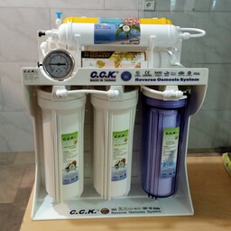 دستگاه 7 مرحله تصفیه آب خانگی مدل سی سی کا با پمپ و مخزن تایوانی ( آب شیرین کن)