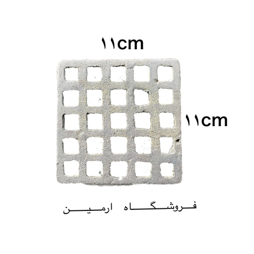 درب توری چدنی 10 در 10 (پنجره چدنی)