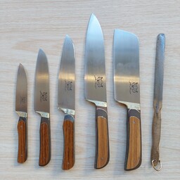 سرویس کامل چاقو برای آشپزخانه کد 811