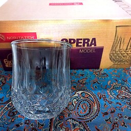 لیوان شیشه ای بدون دسته مدل Opera با طرحی جدید مناسب برای پذیرایی