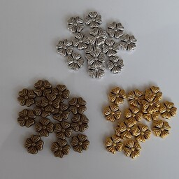 خرجکار طرح گل شبدر (بصورت بسته 15 گرمی شامل 13 دونه در هر بسته)