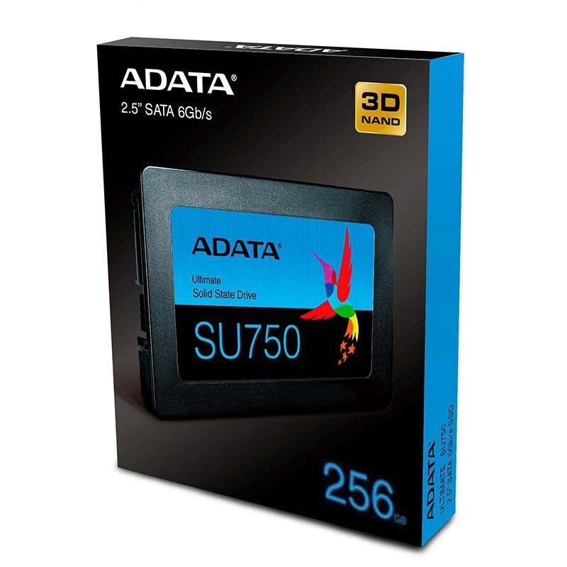 حافظه اس اس دی SSD اینترنال ای دیتا مدل SU750 ظرفیت 256گیگابایت