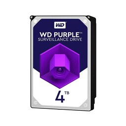 هارد دیسک اینترنال وسترن دیجیتال سری بنفش مدل WD Purple ظرفیت 4 ترابایت