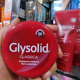 

کرم آبرسان و نرم کننده دست و صورت گلیسولید GLYSOLID حجم 100 میل

