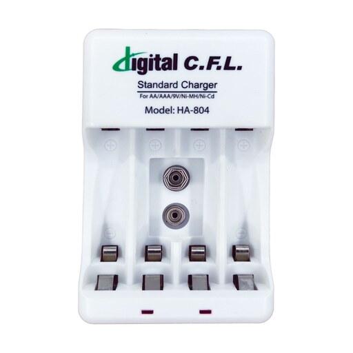 شارژر قلم و نیم قلم و کتابی چهار تایی دیجیتال سی اف ال Digital CFL مدل HA-804