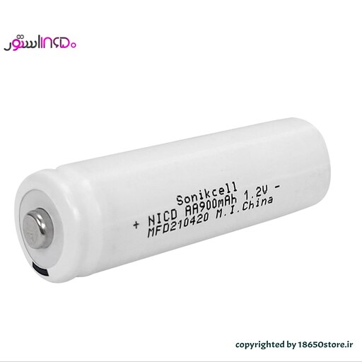 باتری شارژی قلمی سونیکسل Sonikcell AA 900mAh Ni-Cd 1.2v نوک دار