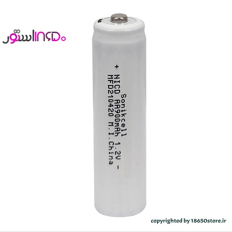باتری شارژی قلمی سونیکسل Sonikcell AA 900mAh Ni-Cd 1.2v نوک دار