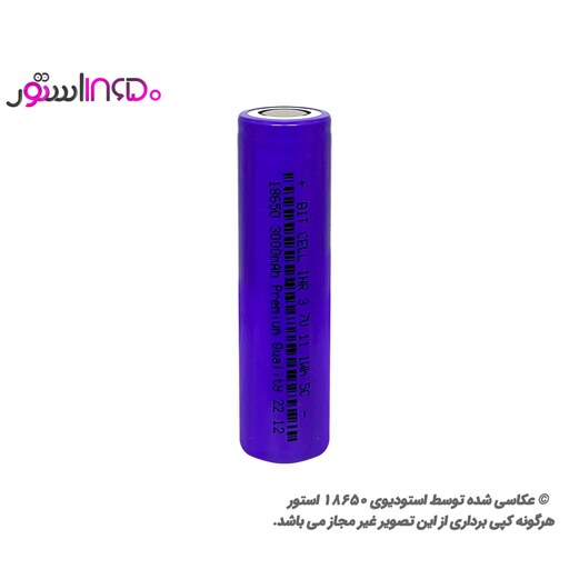 باتری 18650 لیتیوم-یون BITCELL 3000mAh INR18650 5C