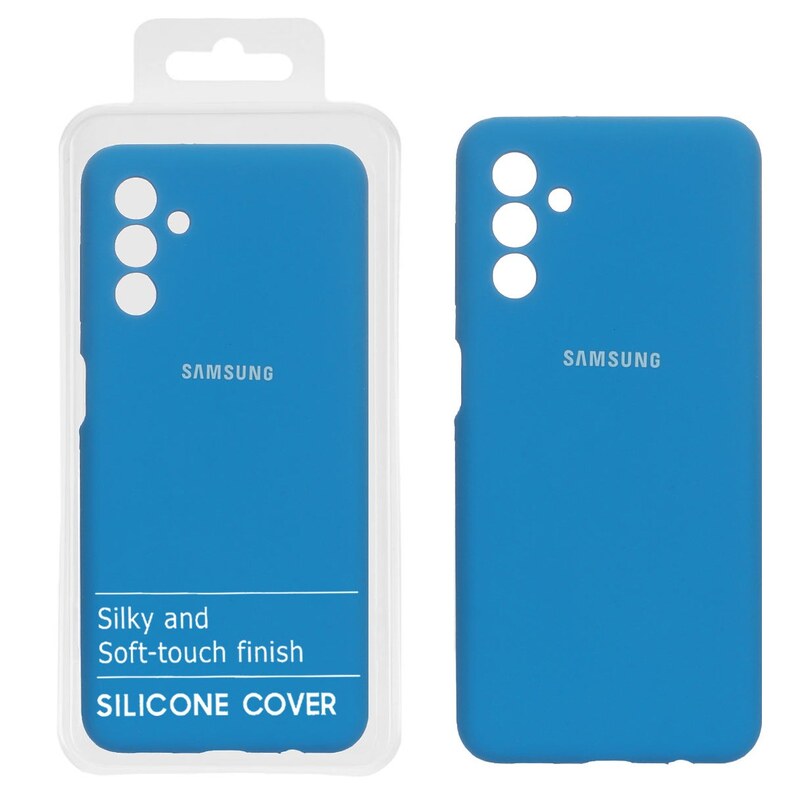 قاب سیلیکونی پاک کنی اورجینال درجه یک Samsung Galaxy A04s – آبی کد3018 جدید