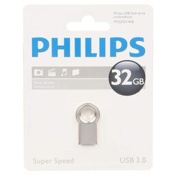 Philips CirCle FM32FD145B USB 3.0 Flash Memory - 32GB (گارانتی مادام العمر استار مموری) نقره ای کد3441