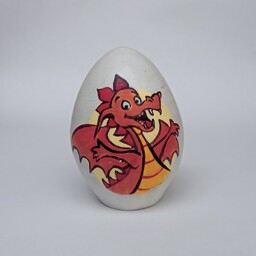 تخم مرغ رنگی طرح اژدها