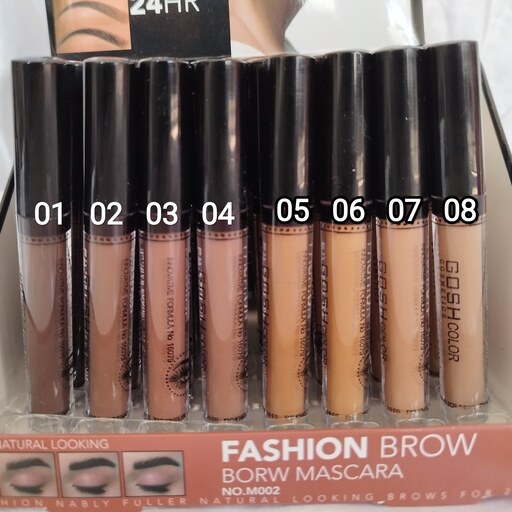 ریمل ابرو گاش 24 ساعته fashion BROW GOSH شماره 1و2 موجود نیست