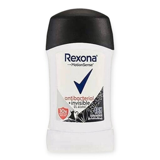 مام استیک ضد تعریق زنانه رکسونا REXONA مدل آنتی باکتریال اینویزیبل  Antibacteria