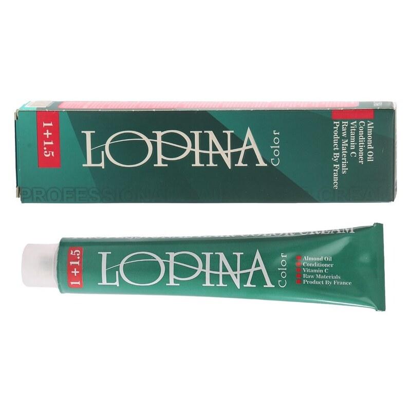رنگ مو لوپینا مدل بلوند عسلی متوسط 7.57