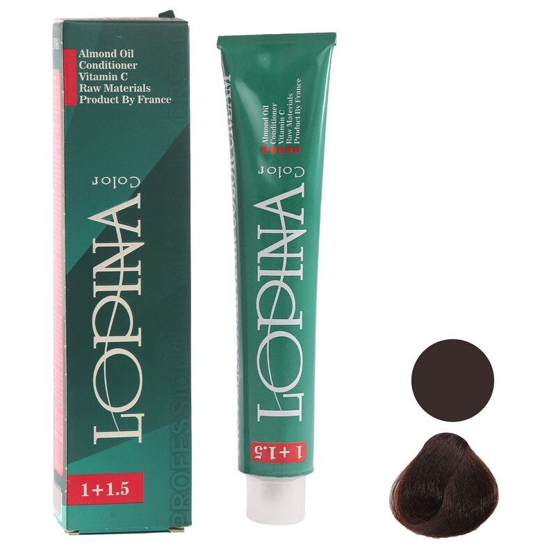 رنگ مو لوپینا مدل قهوه ای شکلاتی متوسط 4.8