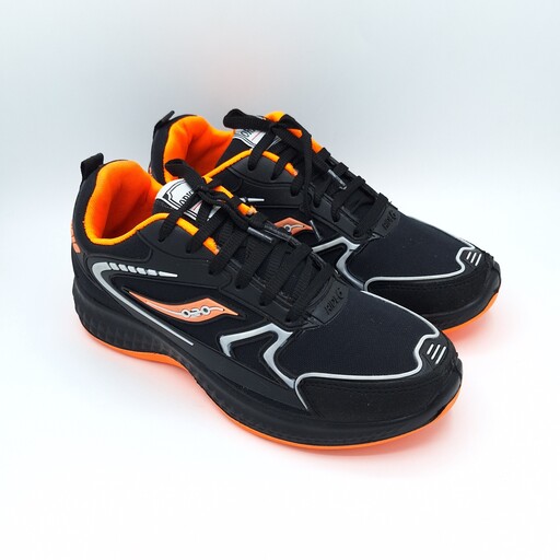 کفش مردانه اسپرت و پیاده روی و راحتی مدل راید زیره پیو درجه یک مشکی سایزهای 40 تا 44 زیره پیو تزریق با ارسال  رایگان 