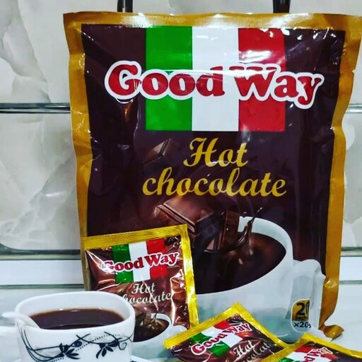 هات چاکلت برند گوود وی Good Way بسته 20 عددی