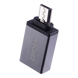 تبدیل OTG موبایل USB به Micro USB مچر Macher مدل MR129 دارای درگاه USB 3.0