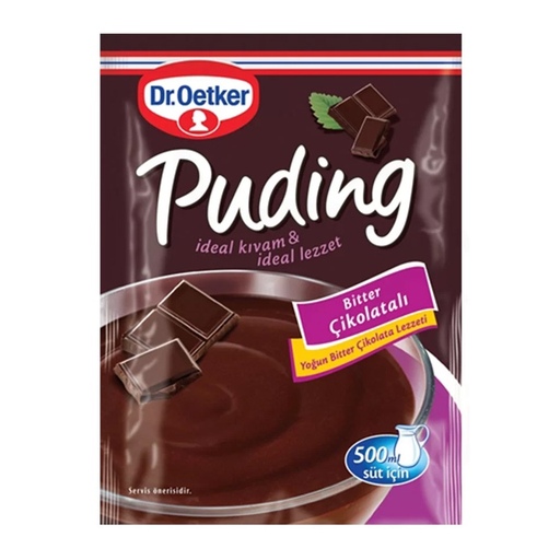 پودر پودینگ شکلات تلخ دکتر اوتکر Dr.oetker