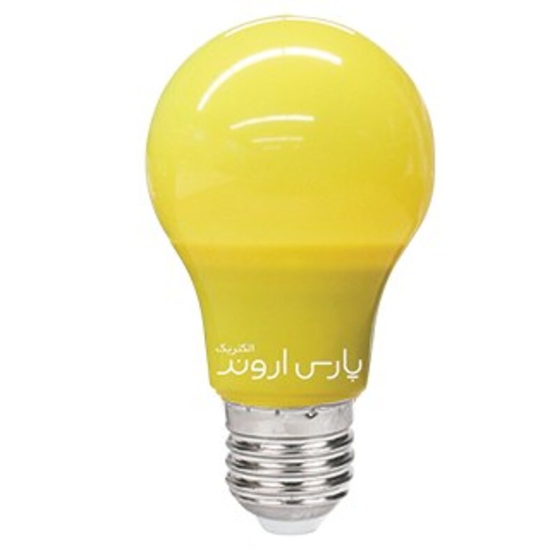 لامپ حبابی رنگی 9 وات پارس اروند