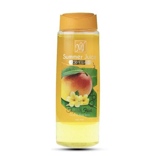  شامپو بدن مای مدل Summer Juice حجم 420 میلی لیتر 