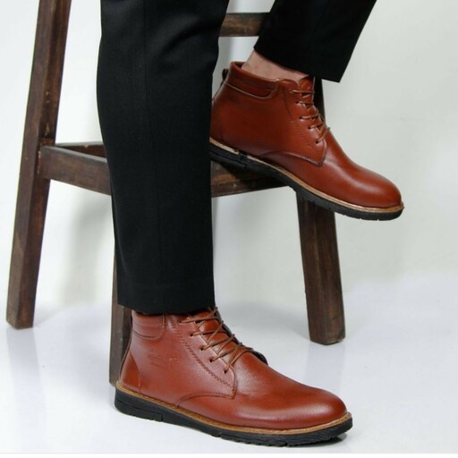 کفش ساقدار مردانه مدل KOTEN قهوه ای