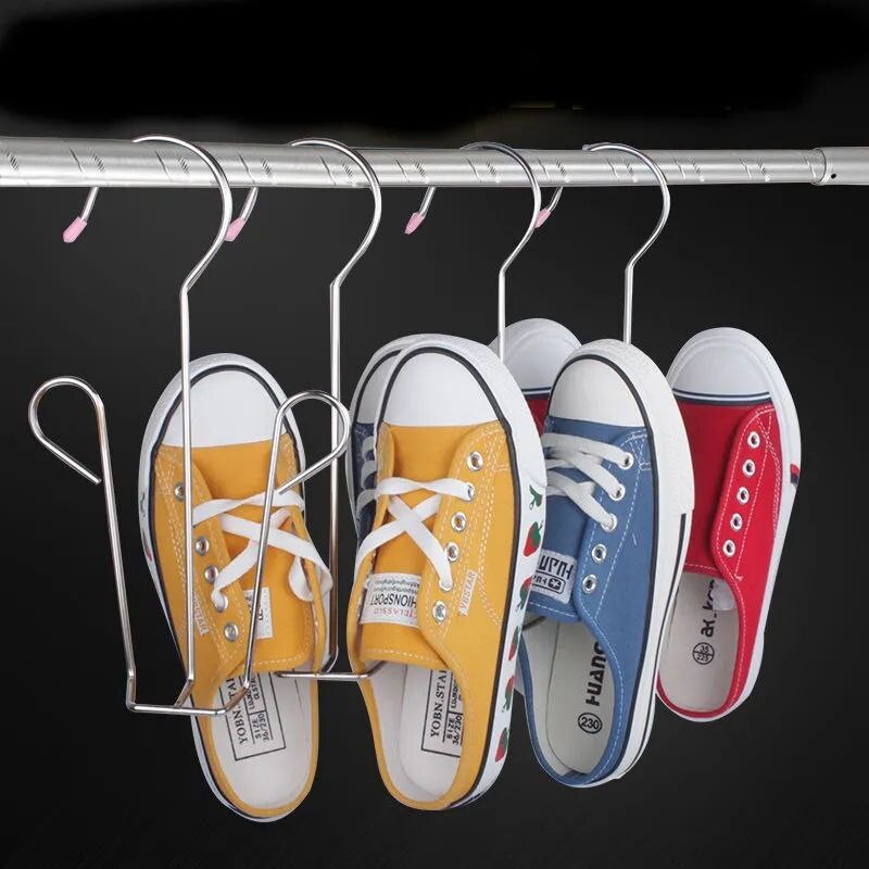 آویز کفش فلزی مناسب خشک کردن کفش بعد از شستشو و آویزان کردن کفش در کمد
