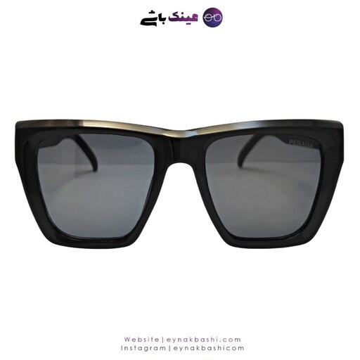 عینک آفتابی زنانه پرادا مدل UV400-ZN3527 مشکی