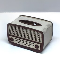 جعبه دستمال کاغذی مدل رادیو