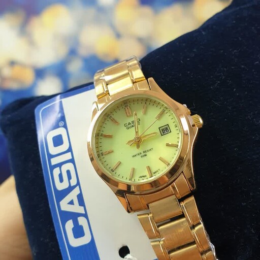 ساعت مچی زنانه کاسیو بند استیل casio