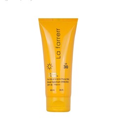 کرم ضد آفتاب مناسب پوست چرب لافارر SPF30 ظرفیت 40 میلی لیتر
La farrerr SPF30 Oily Skin Sunscreen Cream 40 ml