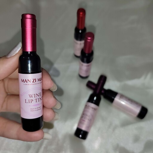 تینت لب شامپاینی مارک Man zi miao lip tint