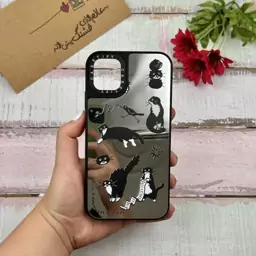 قاب گوشی iPhone 11 آیفون CASETiFY آینه ای اورجینال اورجینال طرح گربه کد 83581