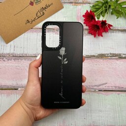 قاب گوشی Galaxy A13 5G سامسونگ CASETiFY آینه ای اورجینال طرح رز سفید کد 77970