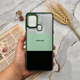 قاب گوشی Galaxy A21S سامسونگ مدل سه رنگ سبز کد 76279