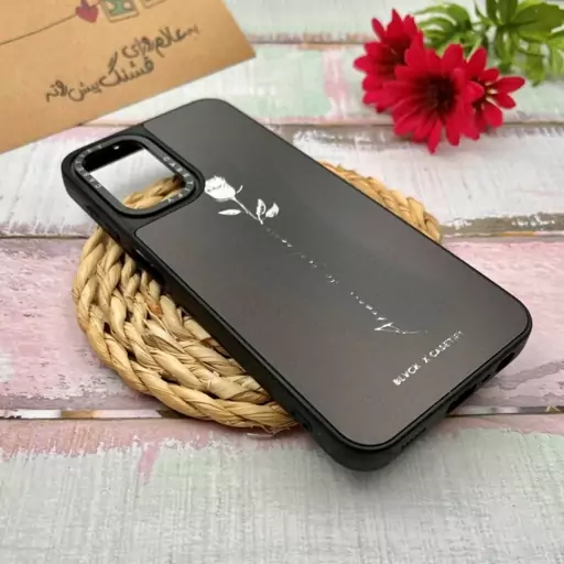 قاب گوشی Galaxy A13 5G سامسونگ CASETiFY آینه ای اورجینال طرح رز سفید کد 77970