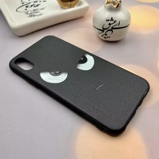 قاب گوشی iPhone X - iPhone XS آیفون دور ژله ای برجسته فانتزی مدل Eyes کد 10986