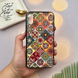 قاب گوشی iPhone X - iPhone XS آیفون دور ژله ای برجسته مدل سنتی رنگی کد 78693