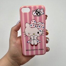 قاب گوشی iPhone 7 - iPhone 8 - iPhone SE 2020 - iPhone SE 2022 آیفون ژله ای Belkin مدل برجسته فانتزی طرح Hello Kitty کد 